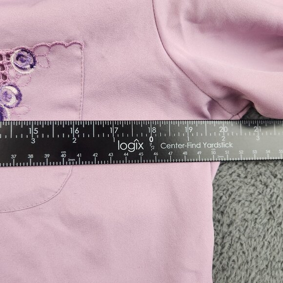 Vintage Levis Pearl Button Western Shirt Womens Small Purple Cowgirl Rodeo 80s - Picture 5 of 11